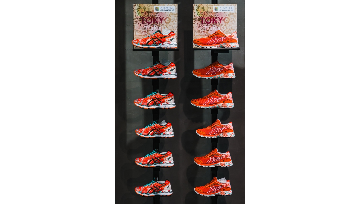 ASICS STORE TAIPEI 亞瑟士台北旗艦店 限量60雙 東京馬拉松鞋款