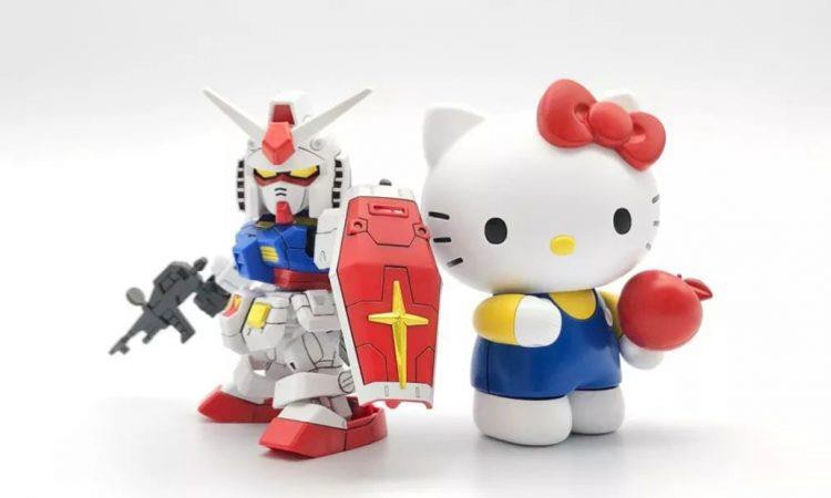 Hello Kitty x RX-78-2鋼彈 [SD EX-STANDARD]_NT$560(10)(台灣萬代南夢宮提供)