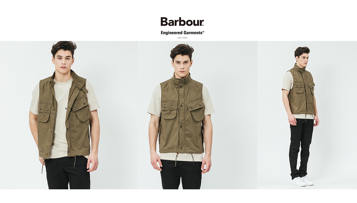 barbour international engineered garments