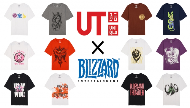 「UNIQLO x Blizzard 」春夏最強跨界合作 5月中旬上市