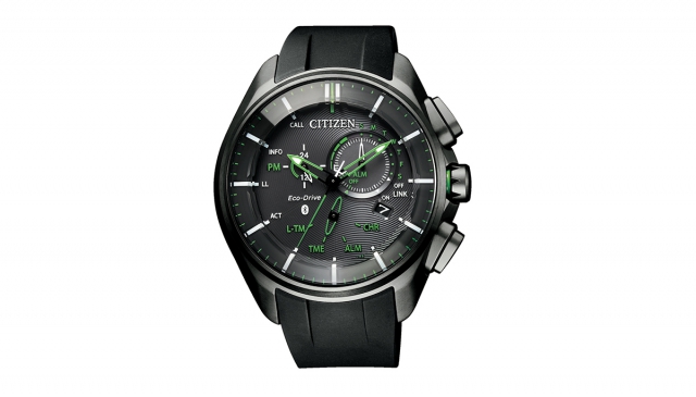 綠色極光來襲 CITIZEN 光動能聰明錶 鈦輕鬆上手
