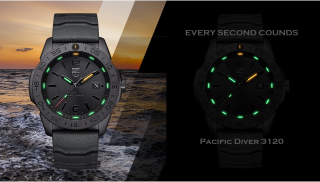 戶外愛好者的專業錶款│雷明時SEA海洋系列最新款－Pacific Diver 3120 Series 全新上架